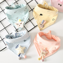 Baby cotton triangle towel baby three-dimensional cartoon saliva towel newborn anti-spit milk boy girl autumn and winter bib