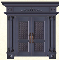 Tieqiang Door Industry High-end Customized Villa Door Explosion-proof Cast Aluminum Door Steel Copper Door Security Door Security Door Changchun Red Star
