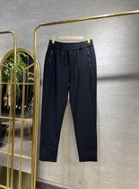 (Reka Design Life Pavilion) 2021 autumn mens side strip zipper yak velvet casual pants ZN-2177