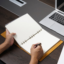 A4 horizontal vertical 9-hole b5a8a 9 loose-leaf account inner page grid dot matrix blank horizontal line fixed page replacement this core