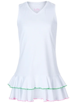 American Li Mi Tea Party Two Rufflei 22 Fall Girls Dress