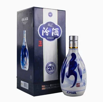 FWNJIU 青花冷酒 500ml 53%　杏花村　2本セット 杏花村汾酒青花排行榜- 京东