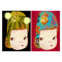 Poly Boutique DEATH NYC Trend printTwo Dollswith POLY certificate