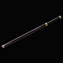 (Mo Dry Sword) Feather Feather Grain Straight Tang Province Artificial master Ji Satoshi unopened with a real sword and sword ancient wind