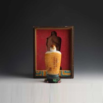 WT07775 Qianlong style Hetian seed snuff bottle