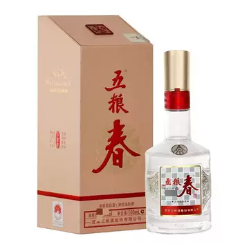中国白酒　五粮春 500ml 2本　宜賓酒金品 1本 セット Amazon.co.jp: 五粮液 2本 500ml アルコール52度 箱付 中国酒 白酒 濃 その他