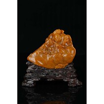 Tian Huang Tongzi play Lotus Stone Carving-YJ27040