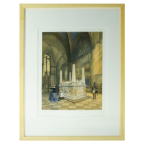 1860 Etching and carving Concave copperplate Memorial Hall of King Gustav I of Sweden