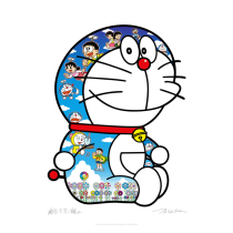 Poly recommends Takashi MurakamiA pleasant Day under the blue skytrend art prints spot