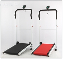 Mechanical foldable mini treadmill double wheel elderly indoor treadmill Walking machine Home fitness equipment