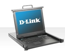 D-LINK DKVM-L708H 17 inch rack type folding LCD all-in-one machine 8-port computer switcher