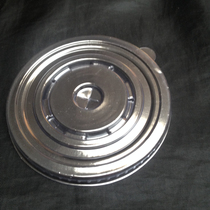 Disposable high permeability plastic cup lid 95 flat lid milk tea cup lid 90 caliber thick ball lid 2000