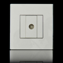 TCL Legrand switch socket flat panel A8 series cable TV socket with anti-counterfeiting