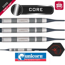 Vertical and horizontal darts monopoly Unicorn Core series 19g straight tube soft tungsten steel darts