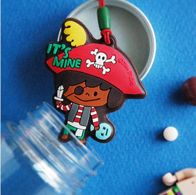 Spot - South Korea imported mobile phone chain mobile phone wipe JAM STUDIO WE ARE PLAYING_CAPTAIN