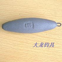 Dalong fishing tackle 400 grams long drop ring Iron drop casting fishing accessories lead fall fishing rod