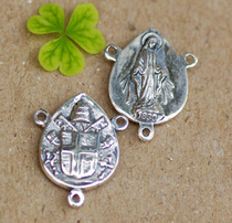 Catholic Tee 925 Sterling Silver Pope Mu Hui Triangle