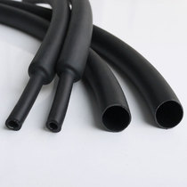 Phi 3 0 m m black double wall tube with glue double wall heat-shrink tube flame retardant 3 times shrinkage 3 times high shrinkage