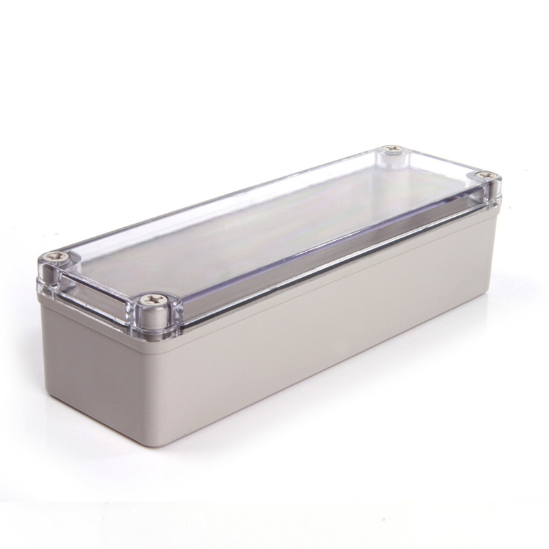 80 x 250 x 70 transparent cover waterproof wiring box outdoor button box over-wire box ip66 waterproof switch box