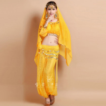 Nizha Snow Spinning Belly Dance Suit 2021 New Indian Dance Performance Costume Belly Dance Practice Suit