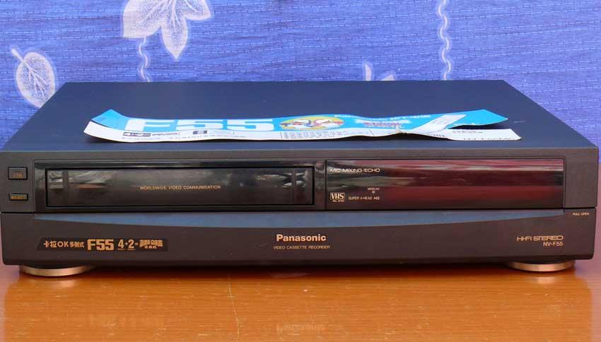 [Secondhand products]Japanese original high fidelity stereo 6 magnetic head Panasonic F55 video recorder NV-F55 video recorder