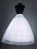 Super tail burst dress steel ring accessories bride post large bag three-piece wedding skirt single-layer