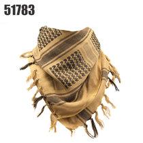 51783 outdoor military fans Arab scarf thickened cotton mens tactical square scarf shawl scarf womens scarf