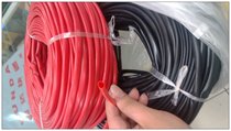 Electrical insulation flame retardant PVC plastic wire sleeve inner diameter 0 5mm red yellow blue green black white
