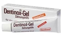 German Baby Teething Pain Relief Cream for Swollen Teeth Dentinox-geln 10g