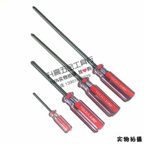 Color bar handle screwdriver transparent handle screwdriver screwdriver crystal handle cross word plum blossom screwdriver