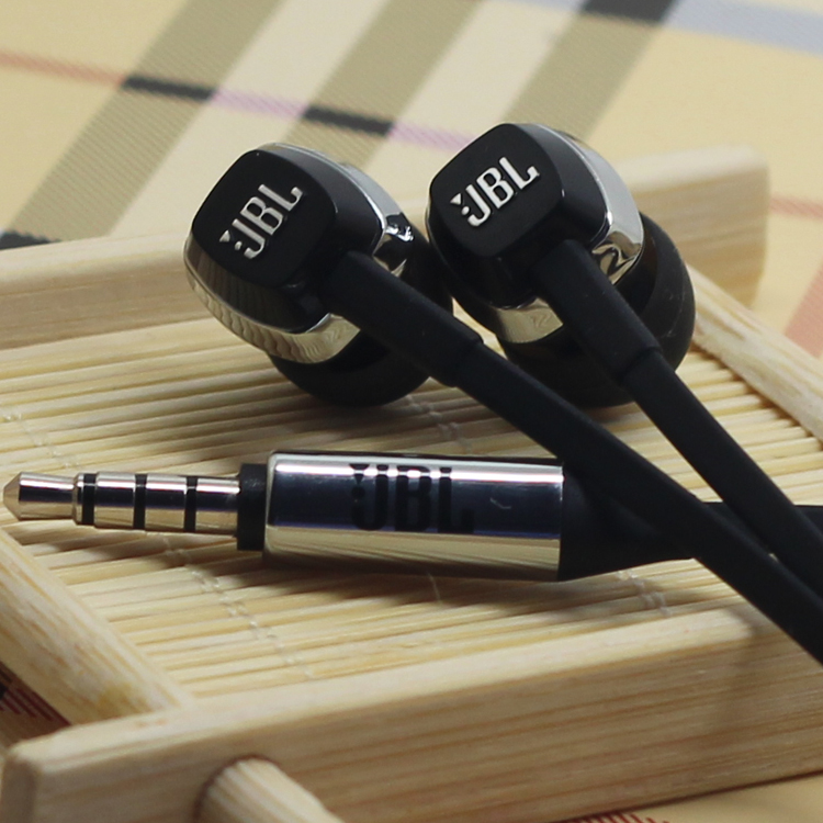 High-end HIFI Fever Headset JBL Blackberry Mobile Phone Jointly Customized Business Type Barley Line Controlled Bass Earphone