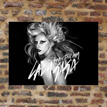 Lady Gaga poster custom G295 386 models full of 8 postage A3 photo paper quack Ladygaga surroundings