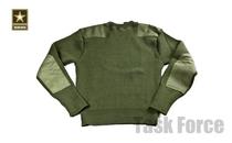 United States USMC warm and cold military version green sweater outdoor sports tactical leisure stretch full wool