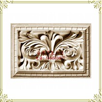 Artificial sandstone fountain sculpture figure round carving porch background wall brick board sandstone relief mural