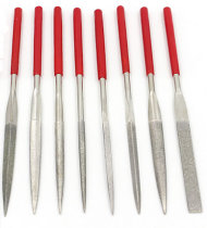 Super hard wear-resistant diamond sand small file steel file mixed woodworking alloy file triangle semicircle tool set