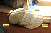 Futon seat cushion corn straw mat straw mat tatami mat Buddha Temple mat pad diameter 40cm