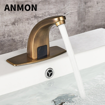 Anmon antique automatic induction faucet Induction infrared hot and cold hand sanitizer Induction faucet single cold