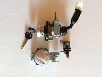 New Linhai Aurora Fighting Flying Eagle Sanyang Fighting Three Generations Four Generation Lock Electric Door Lock Fuel Tank Cover Key Lock