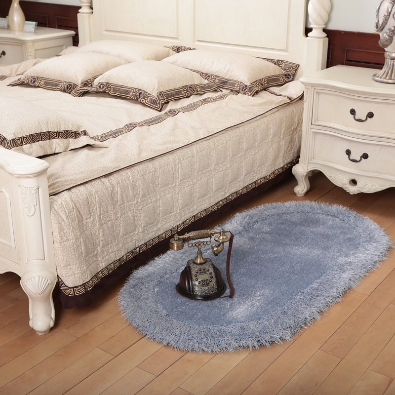 Xuanguan bedroom full of bedside mat living room coffee table mat bright silk window mat a variety of colors