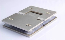 180 degree bathroom clip Shower room door glass clip Glass door hinge Glass door hinge Bathroom clip sanding 304