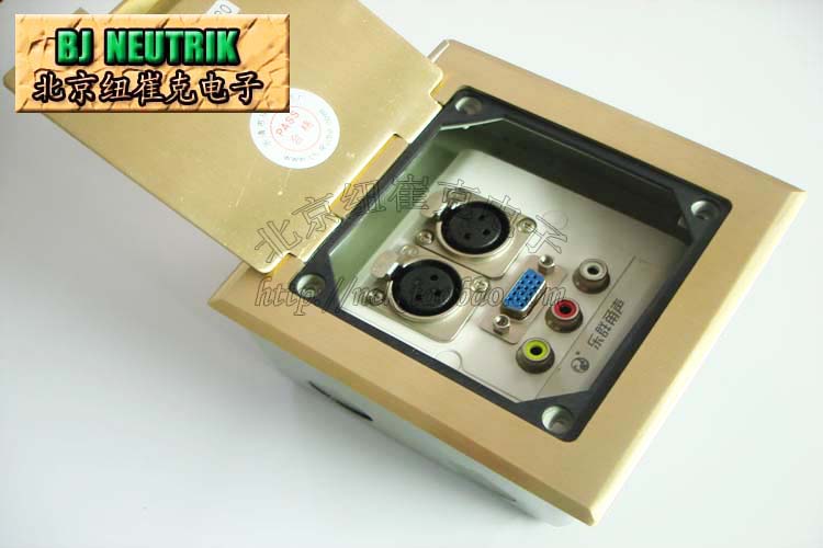 REBO Hidden Lift Flip RDC-120 All-Copper Panel Video Type 86 Plastic Panel