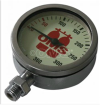 OMS SPG 63mm mineral glass pressure gauge barometer single gauge with high pressure tube