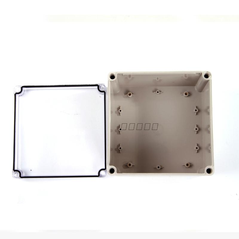 200 x 200 x 130MM transparent cover waterproof terminal box Plastic switch box Terminal box instrument box