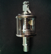  GB1158 DIN3401 JB T7940 6-needle valve type oiling cup Steel glass oil cup Chrome-plated thickening