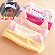 Korean star with the same wash face hair bandage headscarf female hair bandage bangs hair accessories makeup face wash bag hair towel