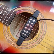  Sound hole Acoustic folk guitar Acoustic guitar pick-up microphone No need to open the hole 