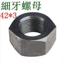 GB6171 8 Grade 8 high strength fine tooth outer hexagon nut nut nut M30M33M39M42M45 * 1 5*2*3