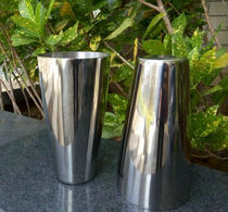 Stainless steel hall Fancy bartending cup Fancy bartending practice Listening hall cup Milk tea shop Milkshake cup Shaker cup Steel cup