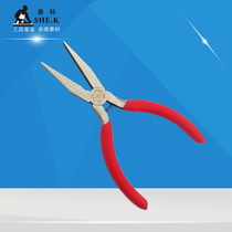 Toothless flat-nose pliers 5 6-inch handmade jewelry pliers flat-nose pliers toothless flat pliers flat-mouth pliers flat-tip pliers DIY hand