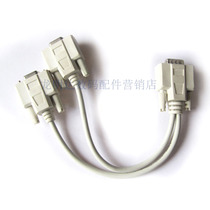 Dual magnetic ring one turn two VGA one point two video card video conversion line VGA one point two line VGA three pass VGA line